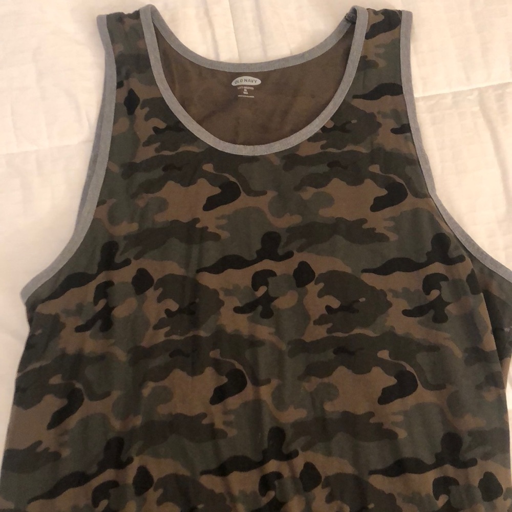 Men’s Camo Tank Top